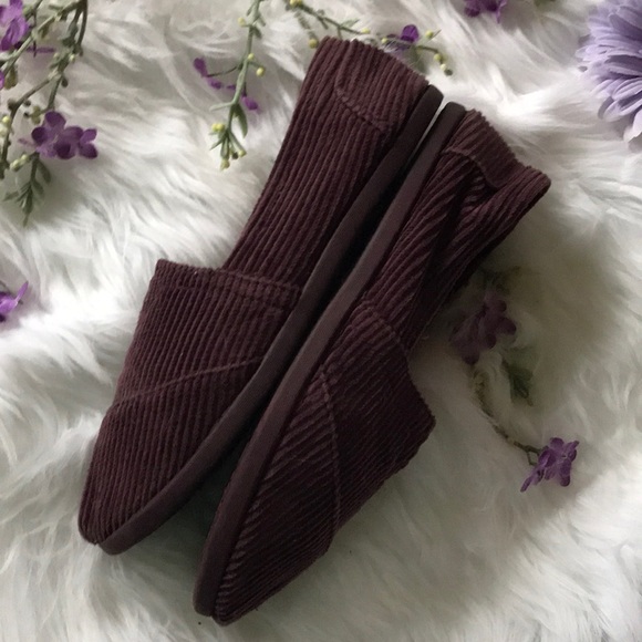 DONATED 🤍🔮 Purple Corduroy Slip Ons - Picture 3 of 6